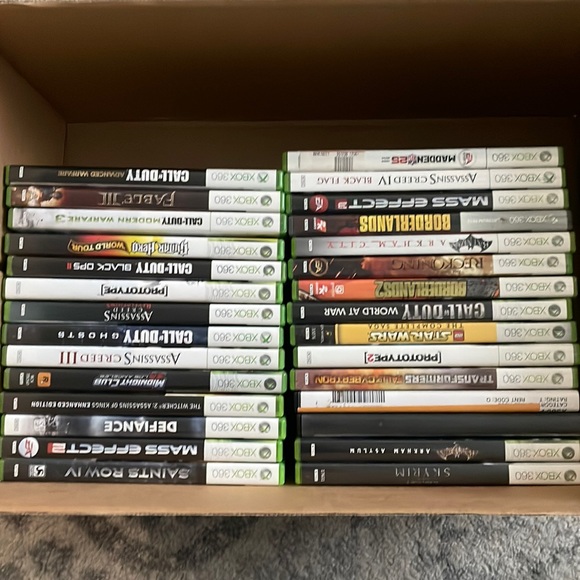 Xbox 360 game lot